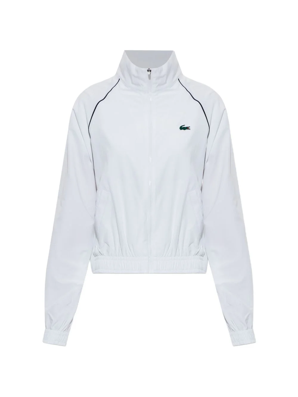 piped-trim performance track jacket - 1