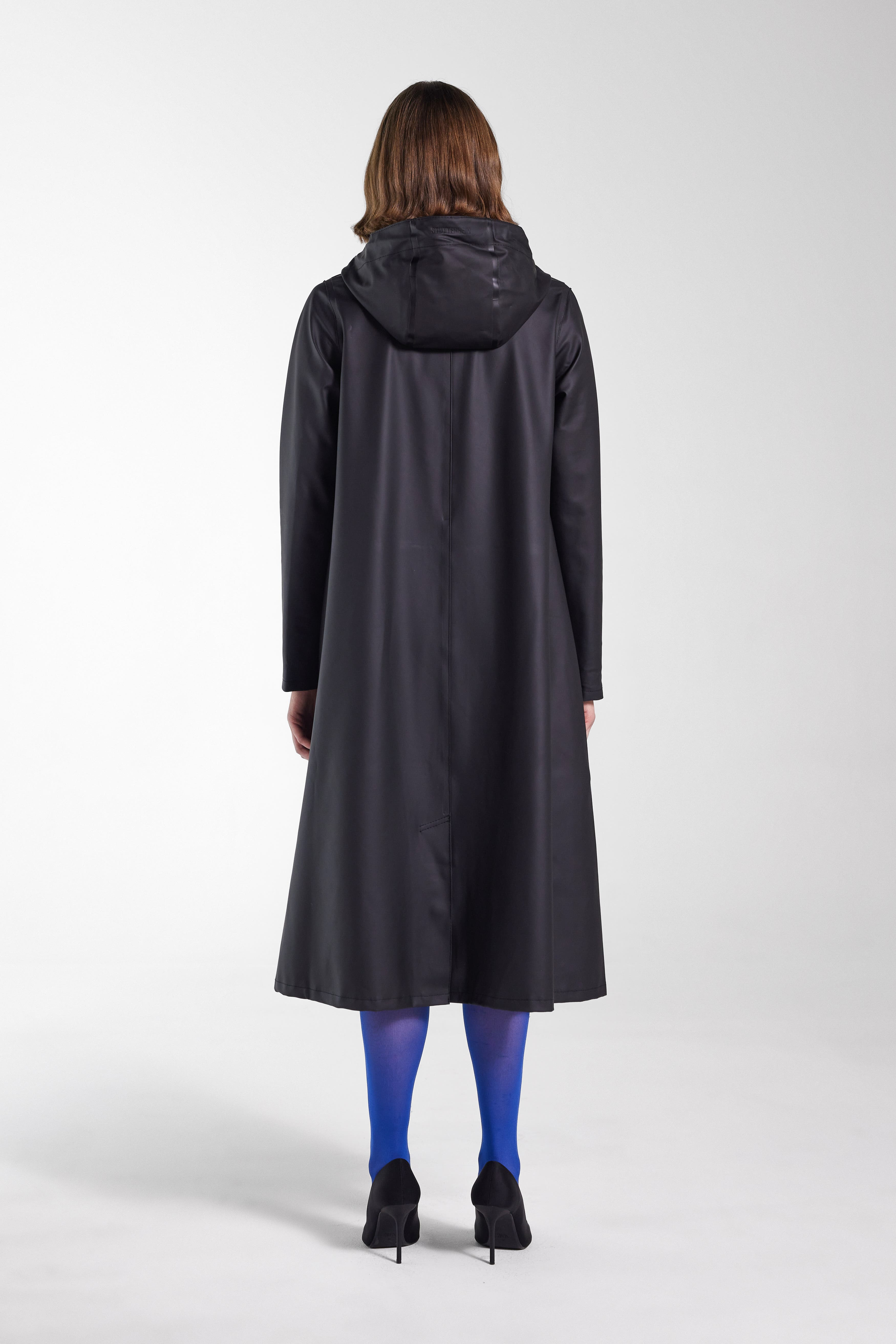 Stutterheim Mosebacke Long Raincoat in Black at Nordstrom - 4