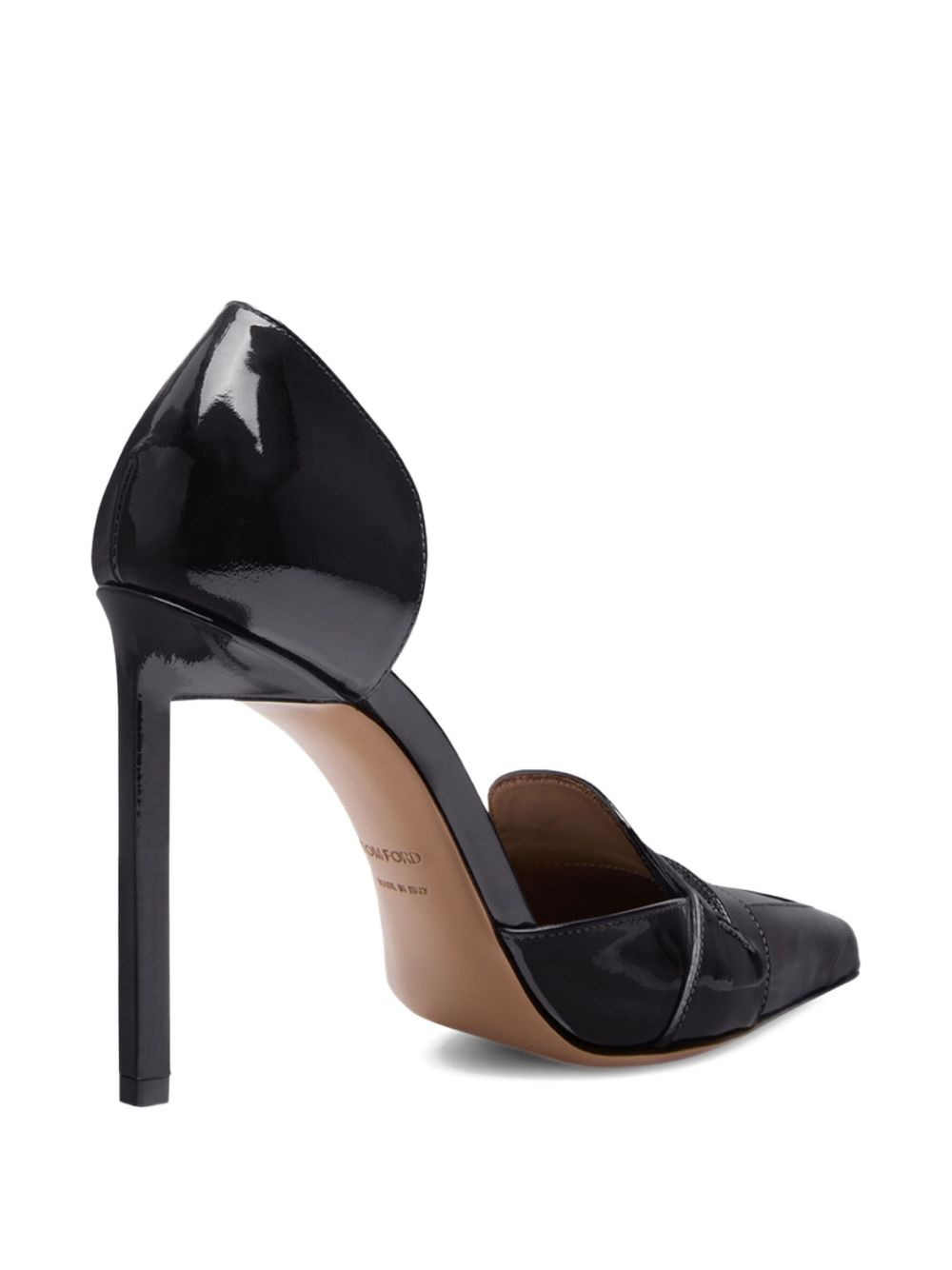 105 mm EVA D'ORSAY patent leather pumps - 5