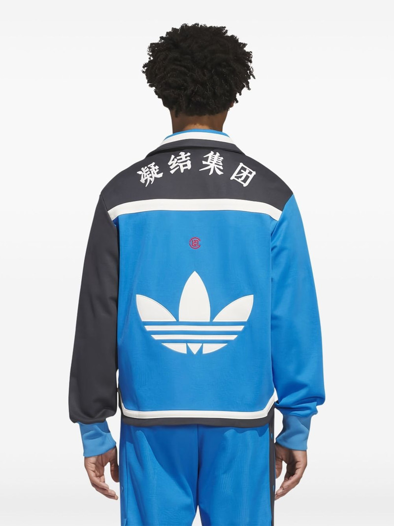 logo-print sport jacket 3