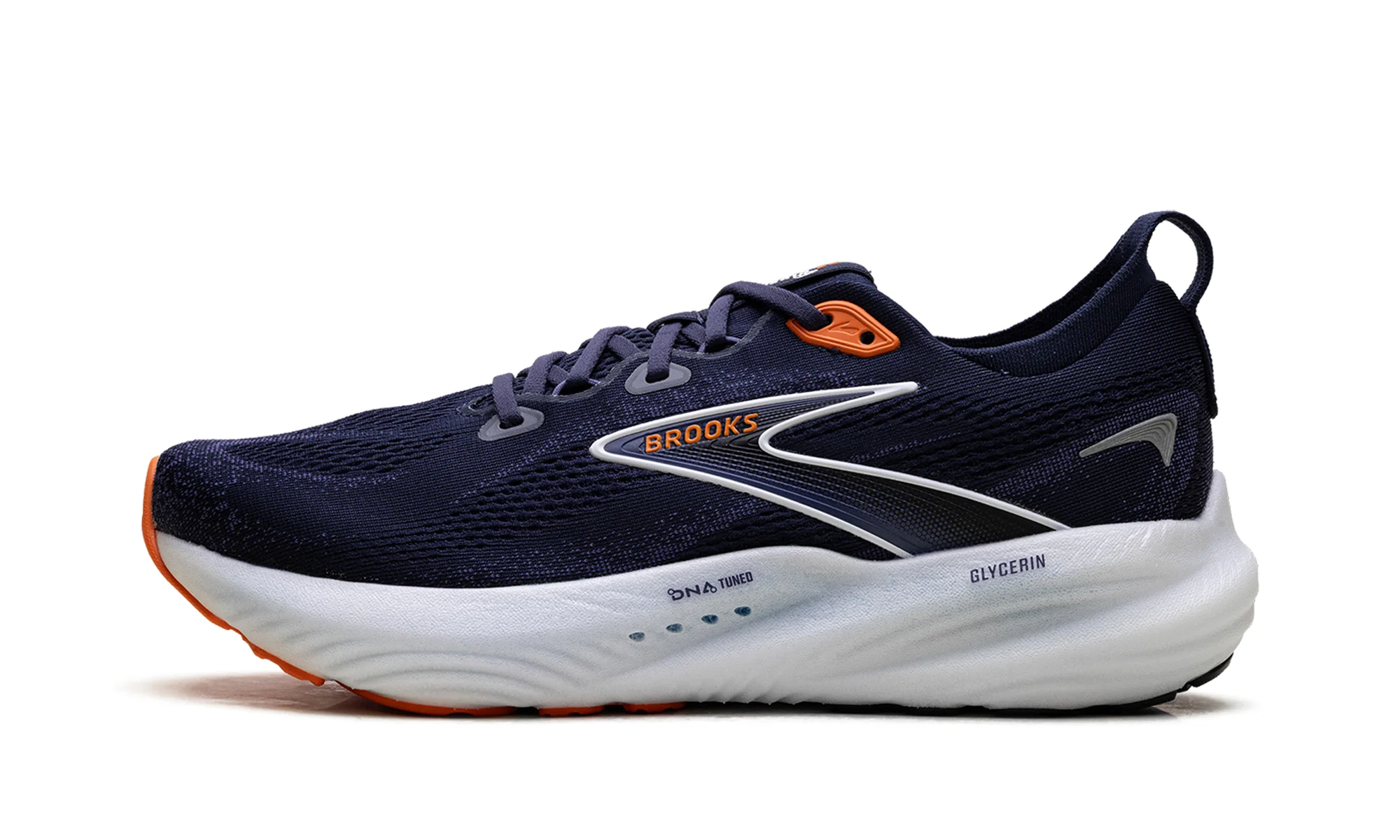 Brooks Glycerin 22 Peacoat Blue Ribbon Orange - 1