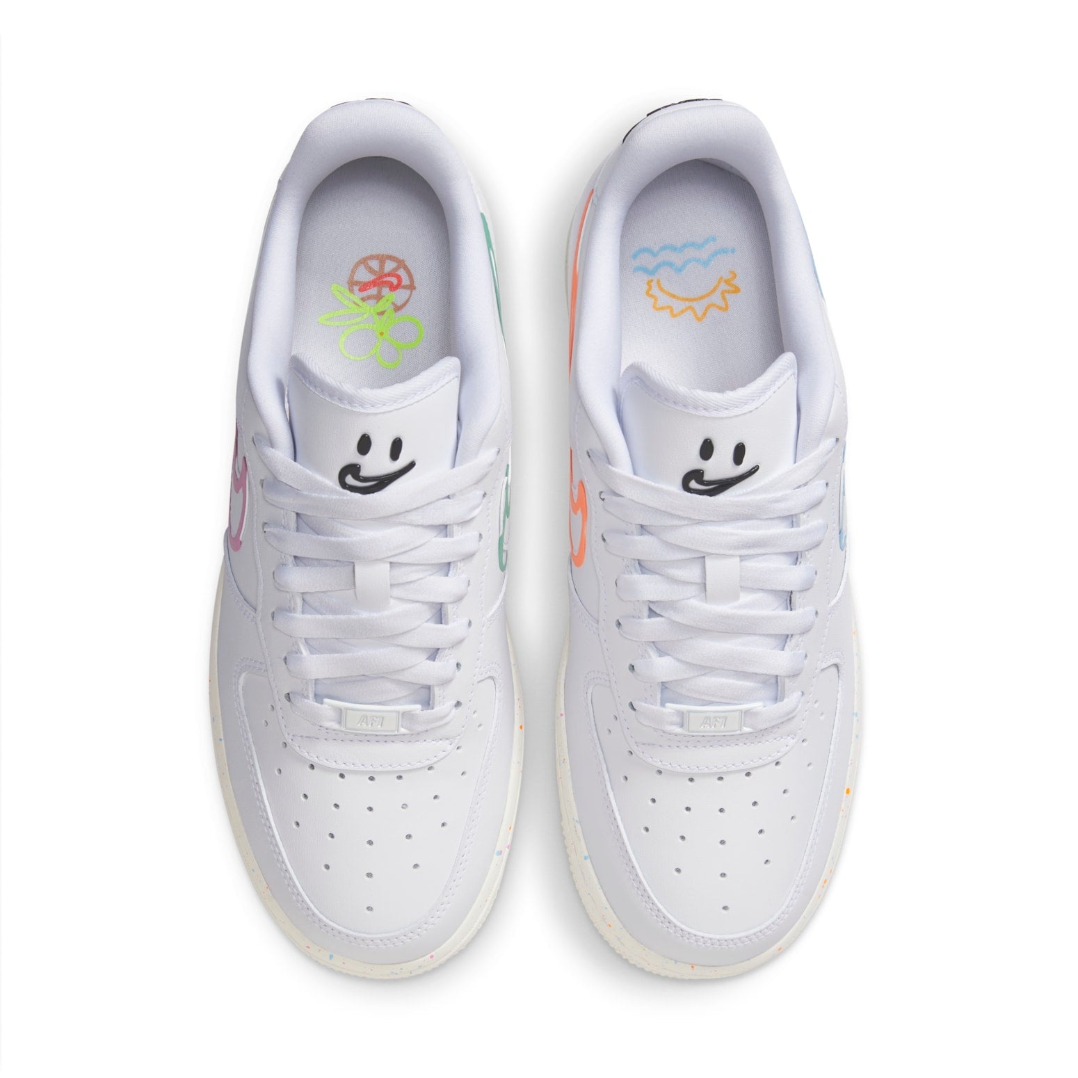 (WMNS) Nike Air Force 1 07 LX 'Neon Paint' HF5721-111 - 3
