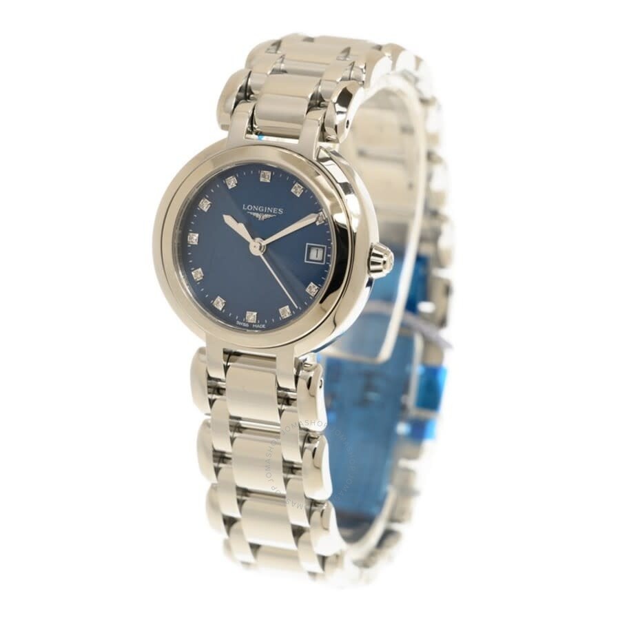 Longines Prima Luna Quartz Diamond Ladies Watch L8.110.4.98.6 - 4
