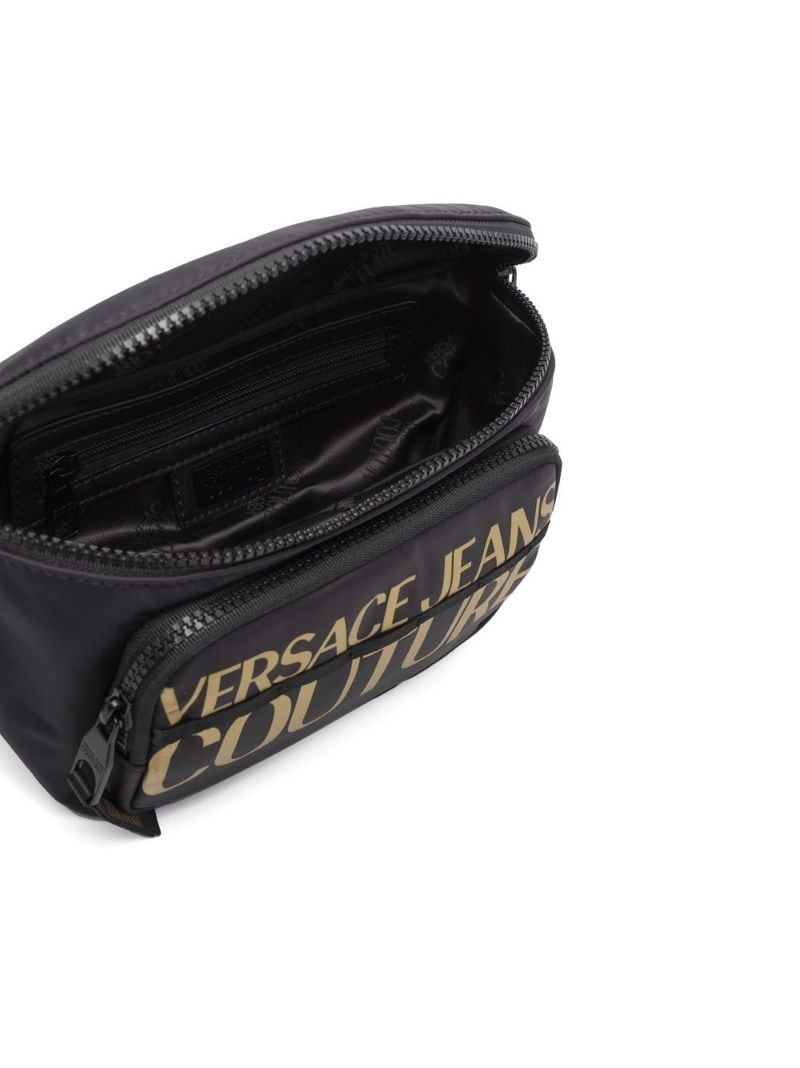 logo-print belt bag - 5