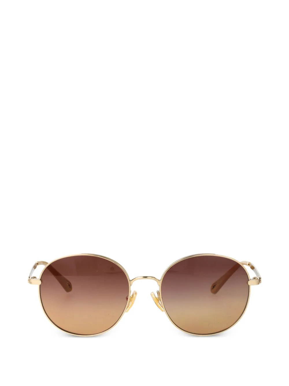 round-frame sunglasses - 1