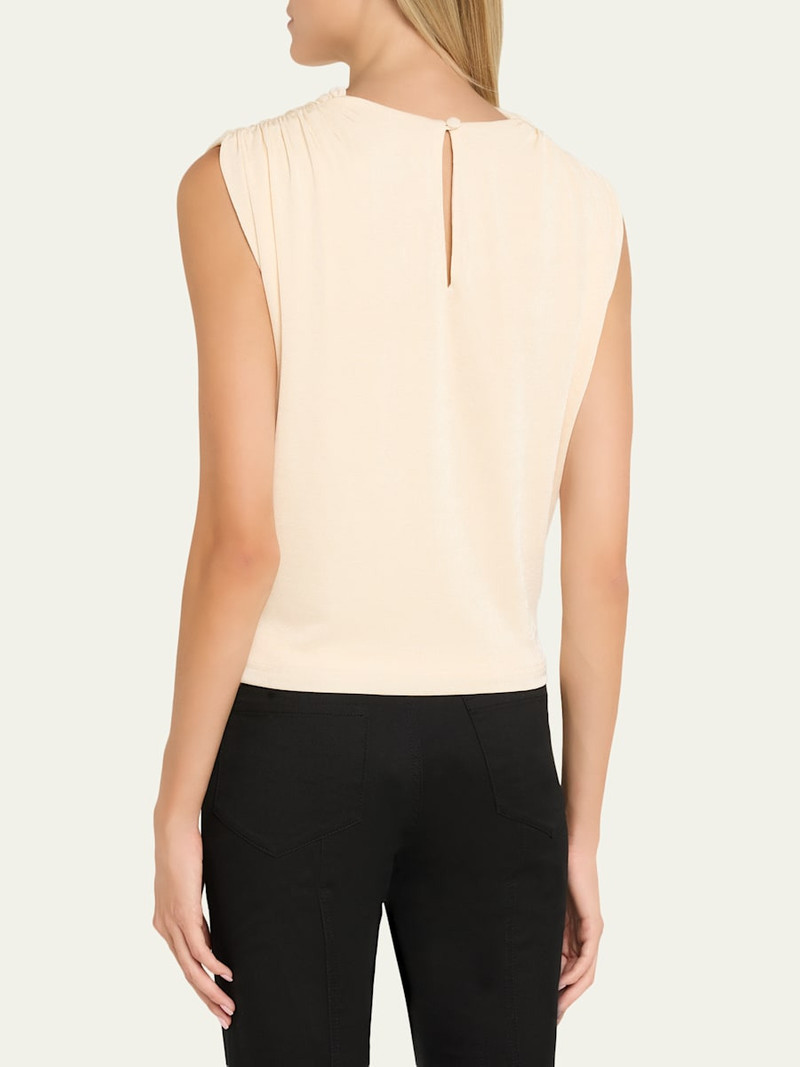 Emi Draped Jersey Top 3