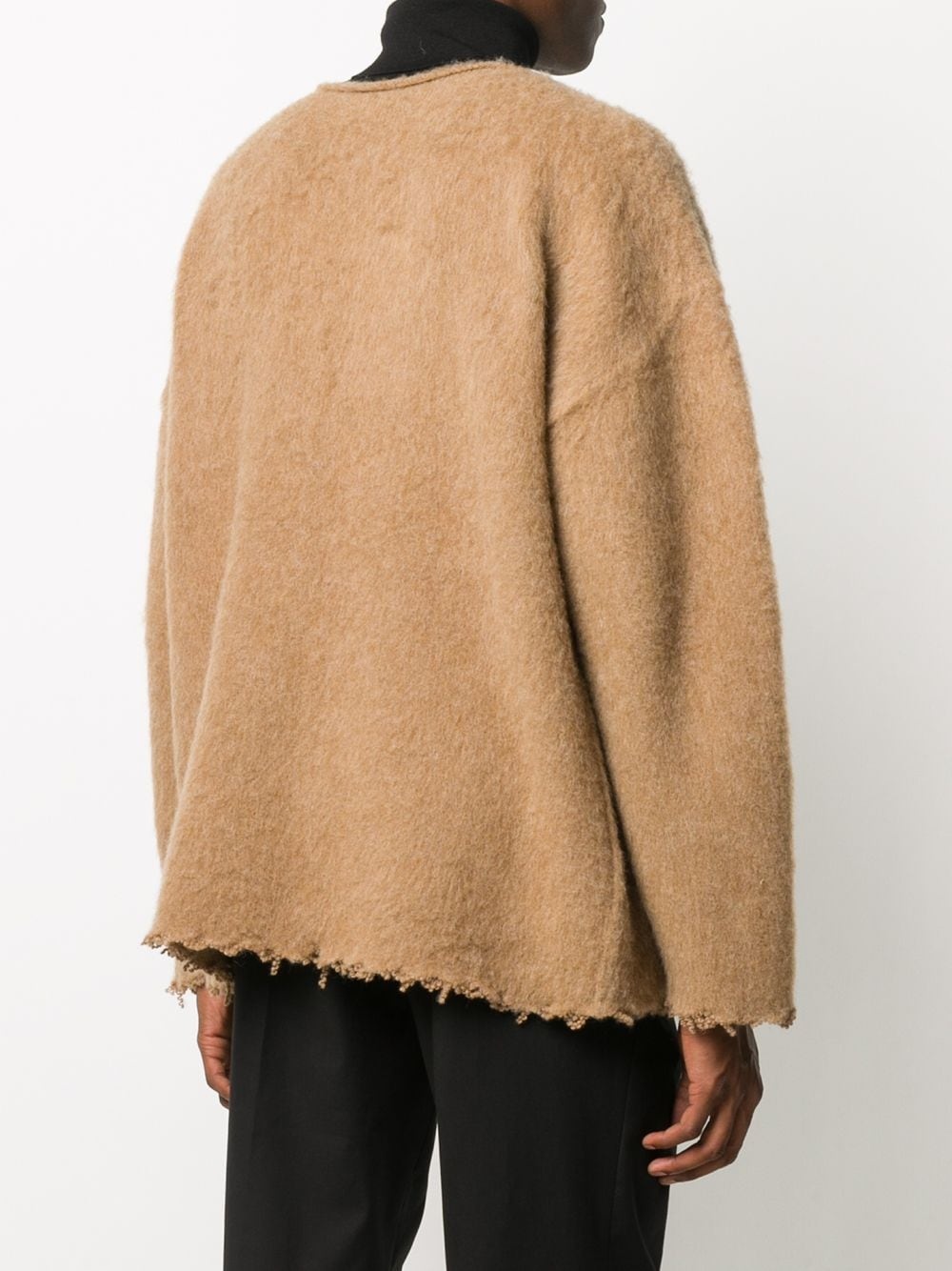 oversized wool jumper - 4