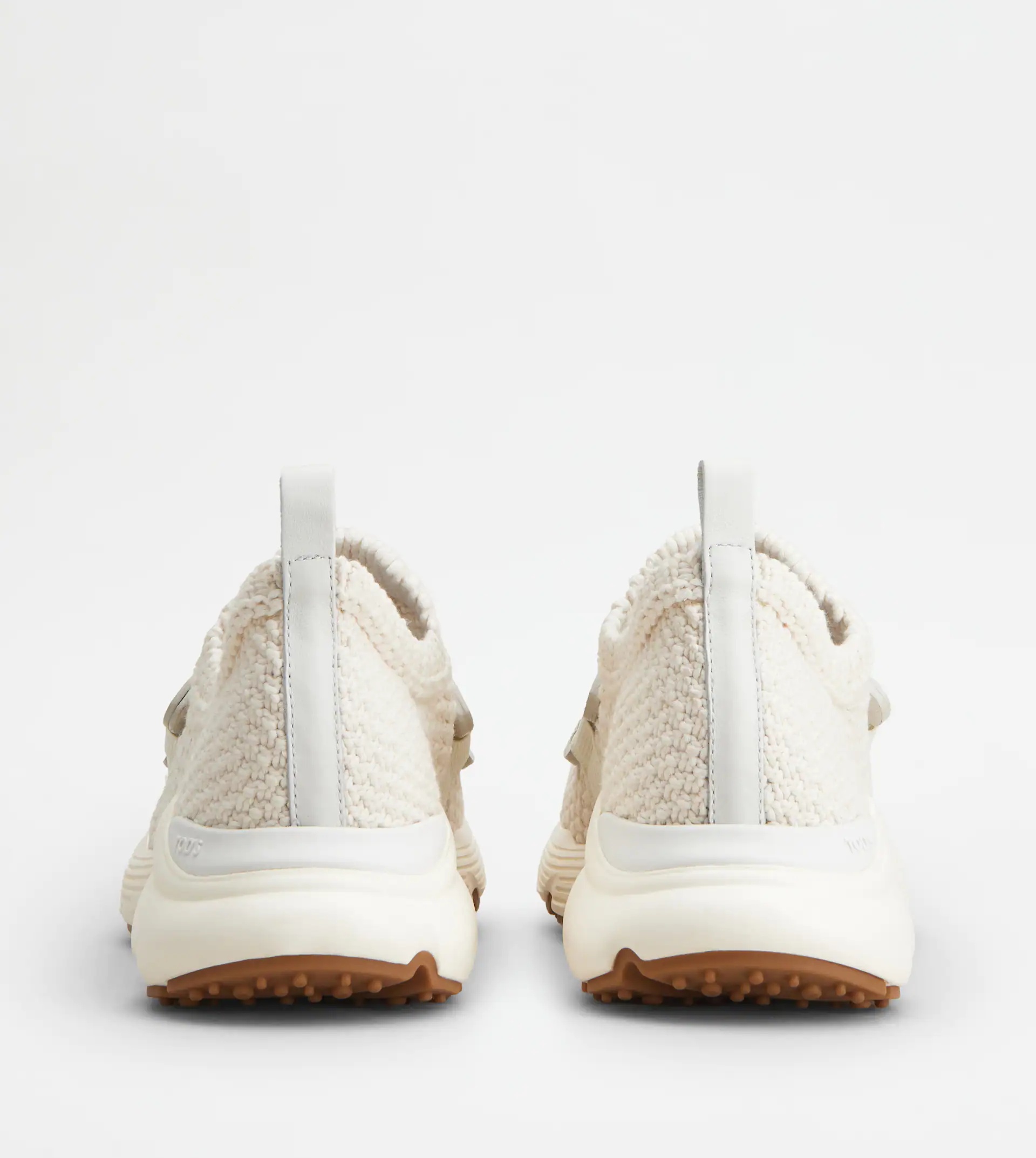 SLIP-ON SNEAKERS IN FABRIC - OFF WHITE - 3