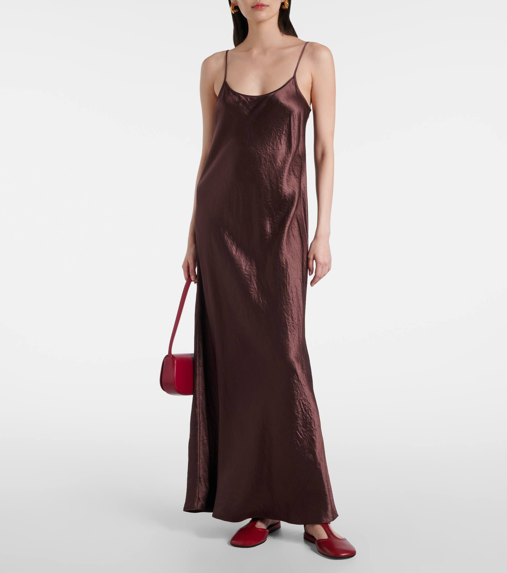 Satin slip dress - 2