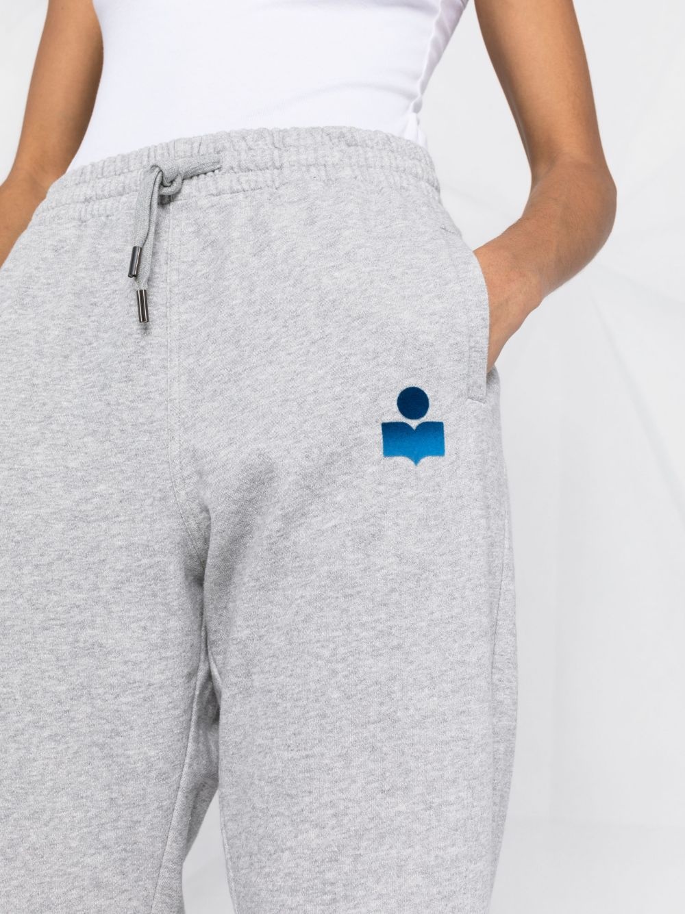 logo-patch track pants - 3