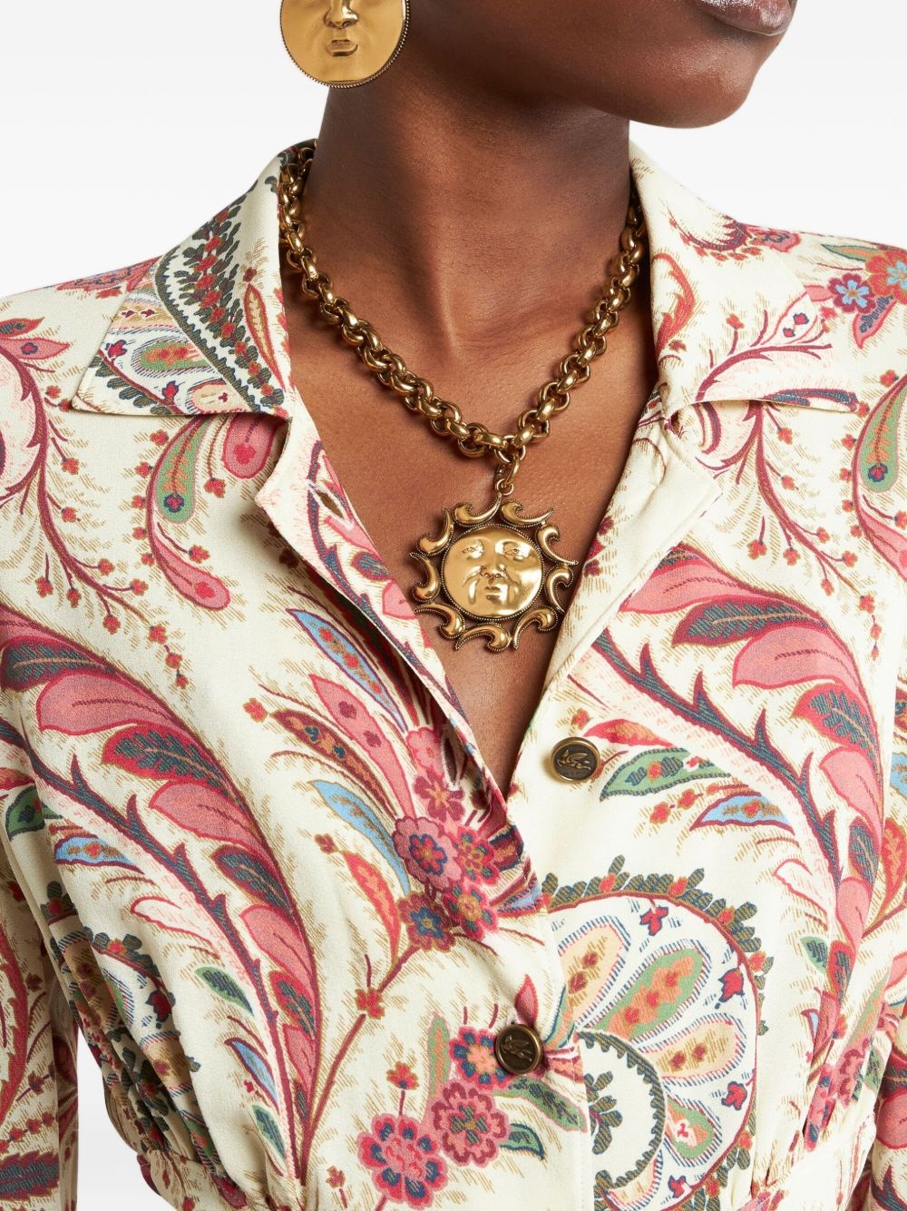 Sun and Rays necklace - 2