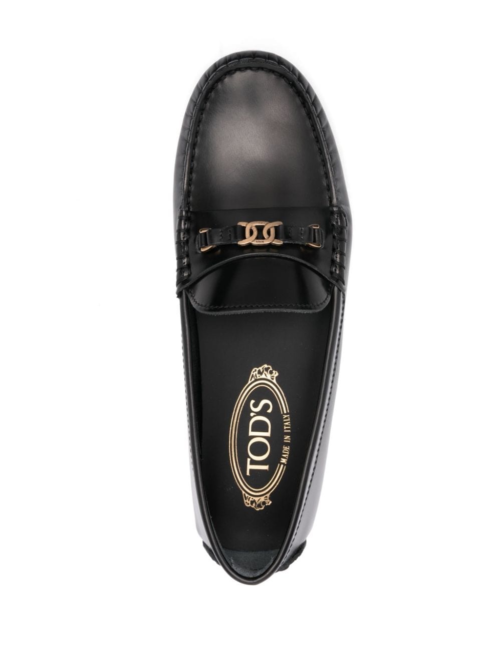 moc-stitching leather insole - 4
