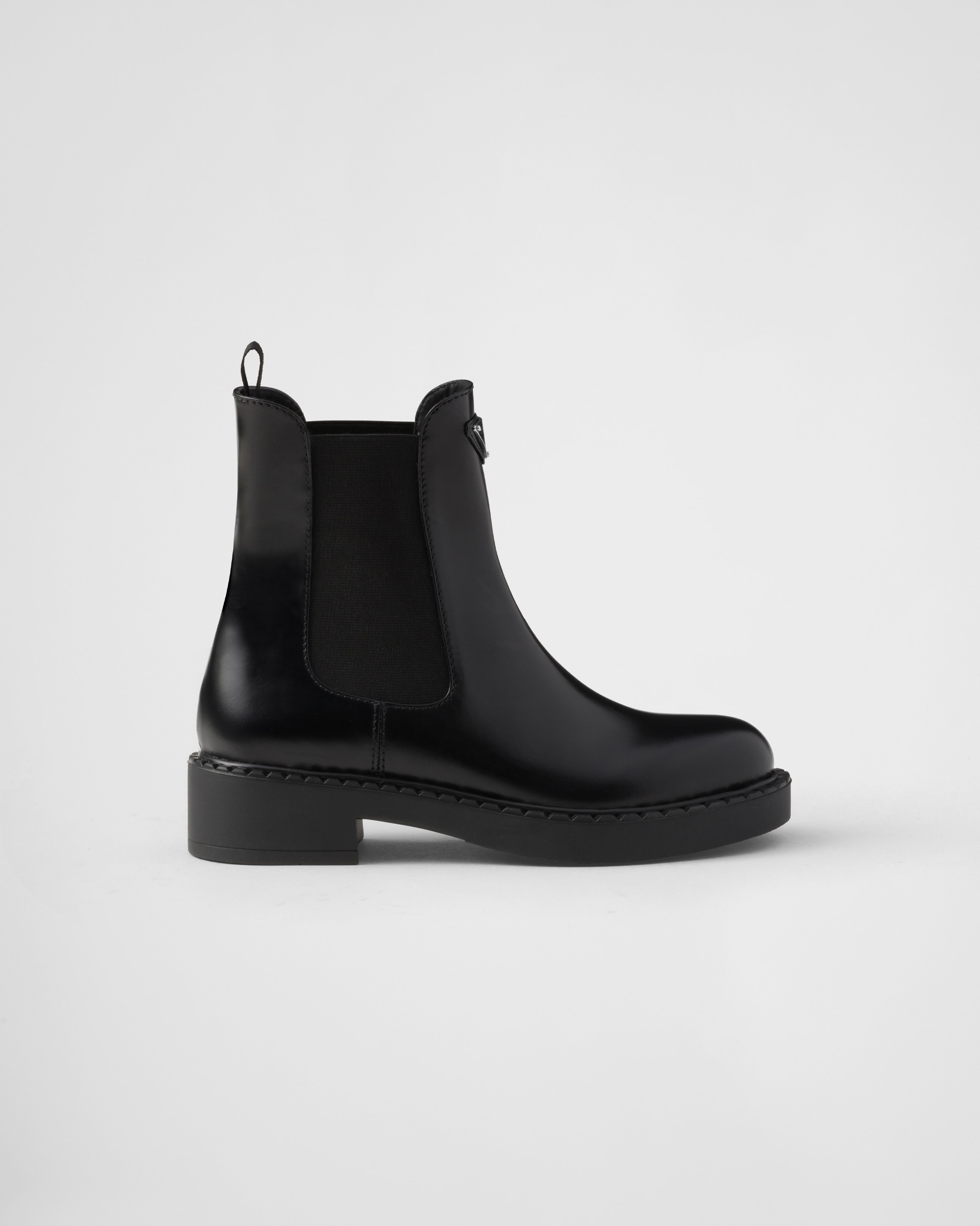 Brushed calf leather Chelsea boots - 2