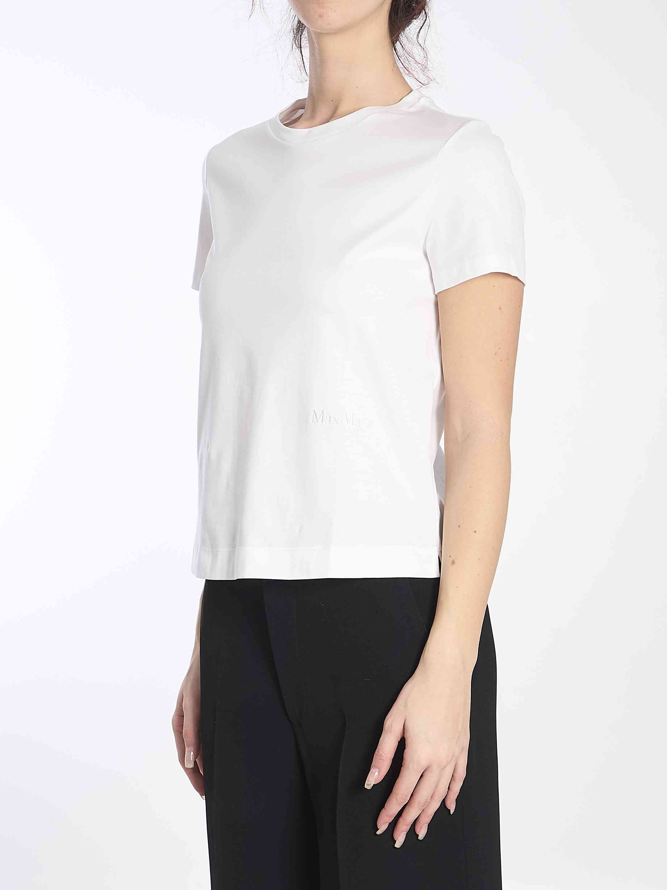 Max Mara Women Embroidered Logo T-Shirt - 2