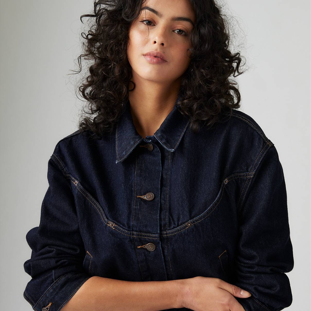 SHRUNKEN '90S TRUCKER JACKET - 5