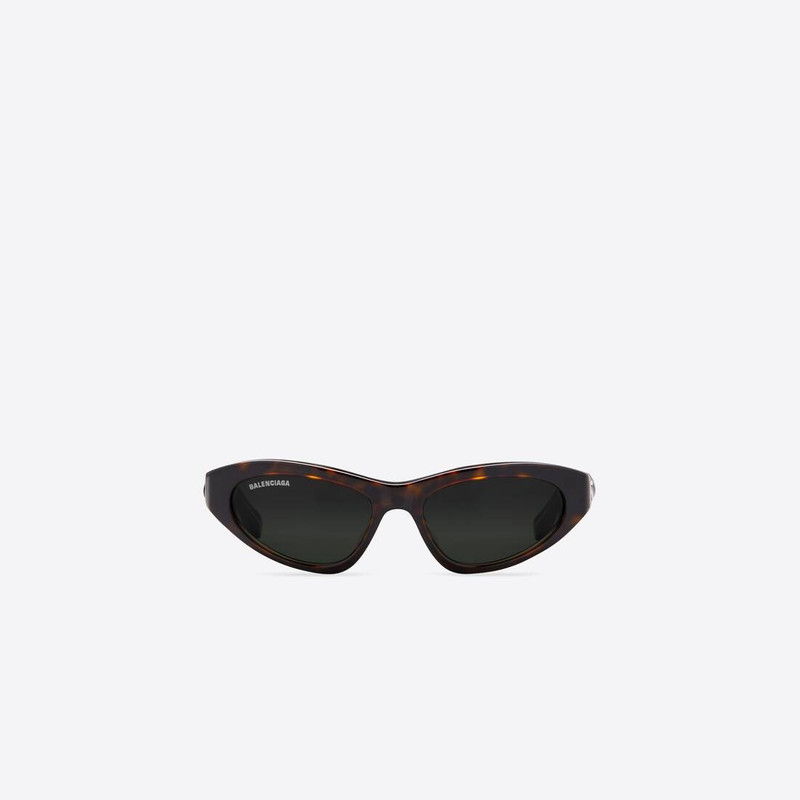 Twist Cat Sunglasses in Beige 1