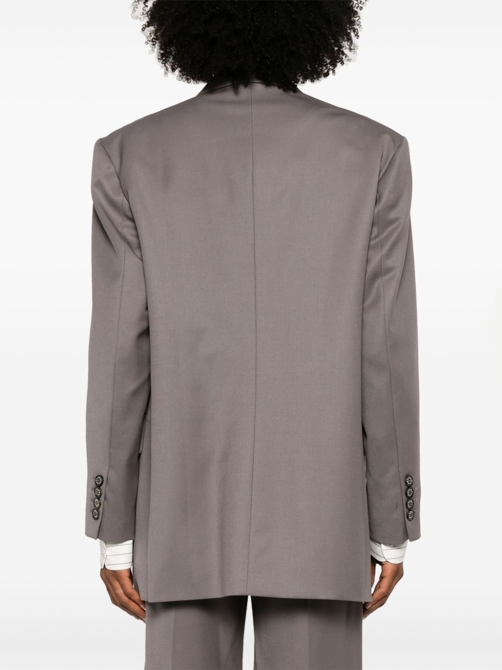 single-breasted blazer - 8