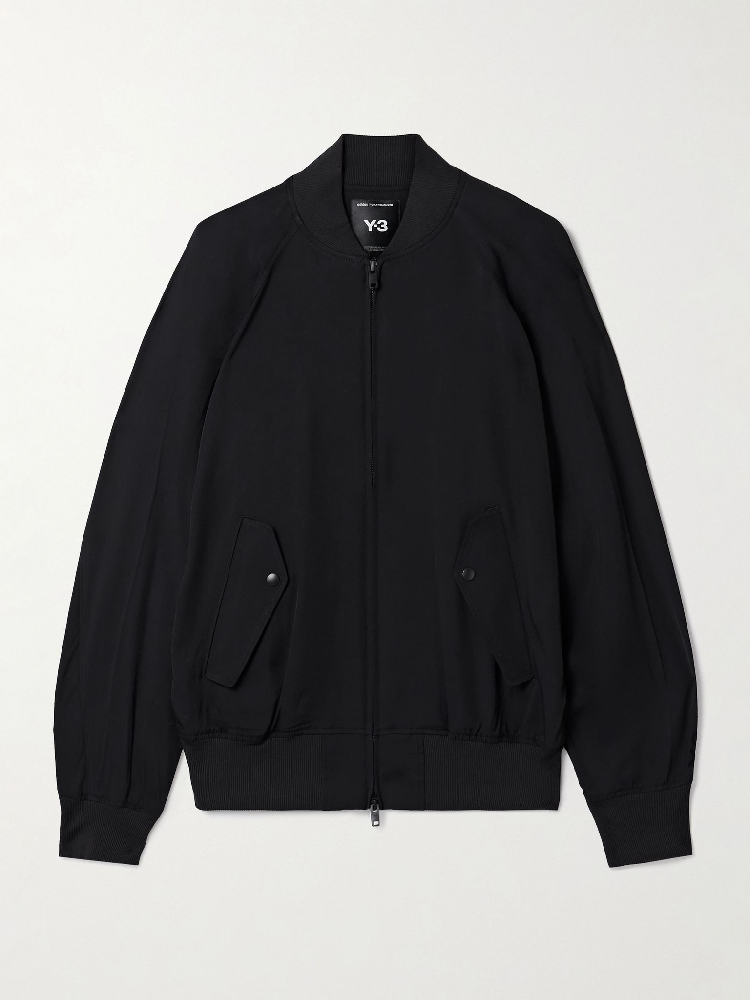 + Y-3 twill track jacket Black - 1