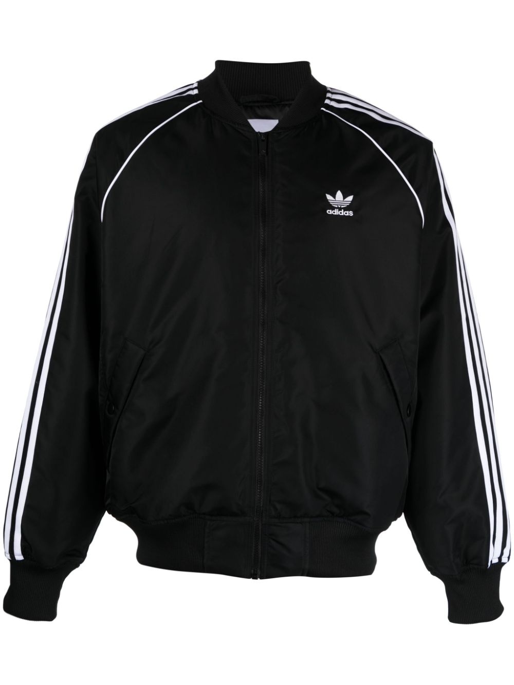 Adidas superstar jacket black online