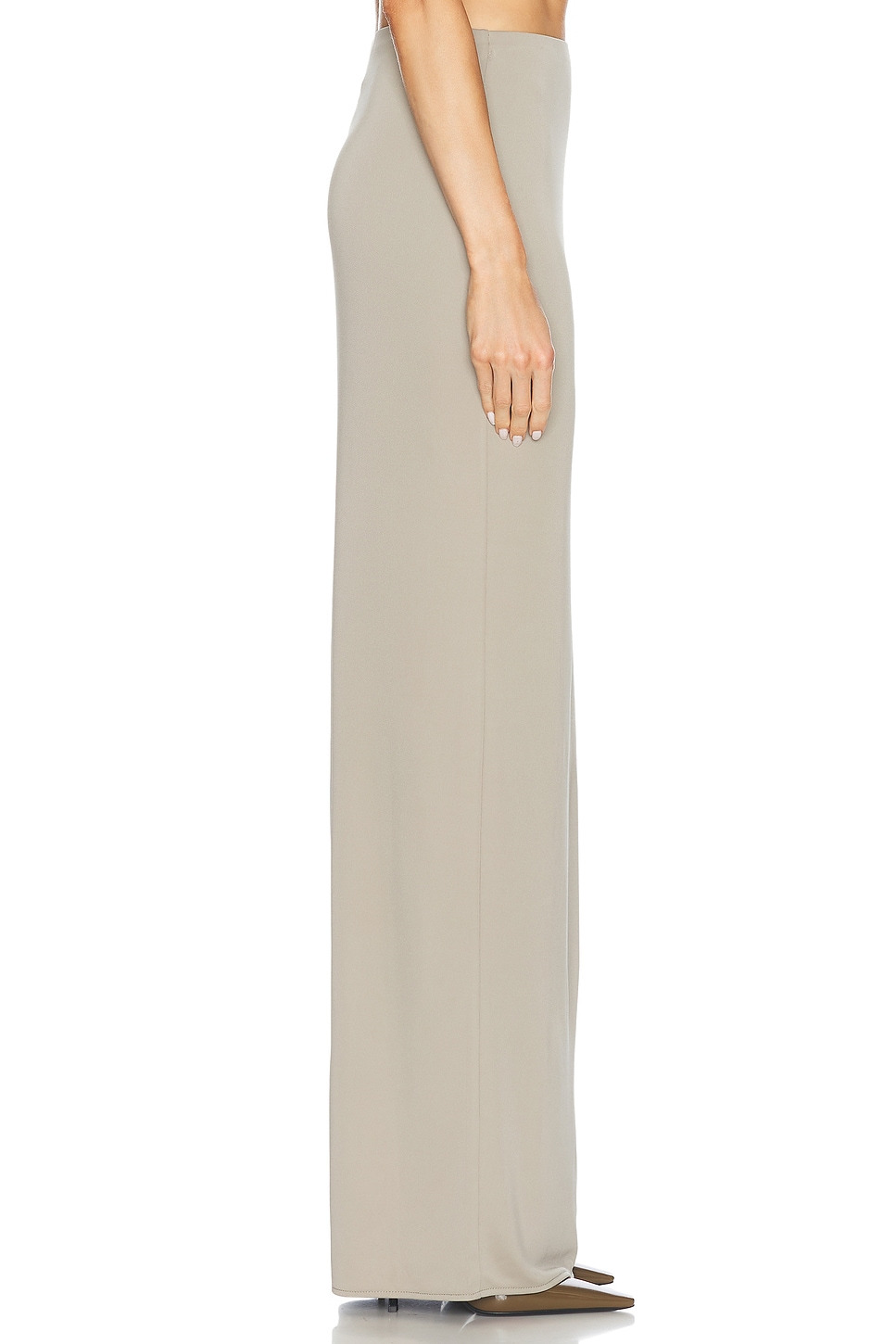Matte Jersey Slim Skirt - 3
