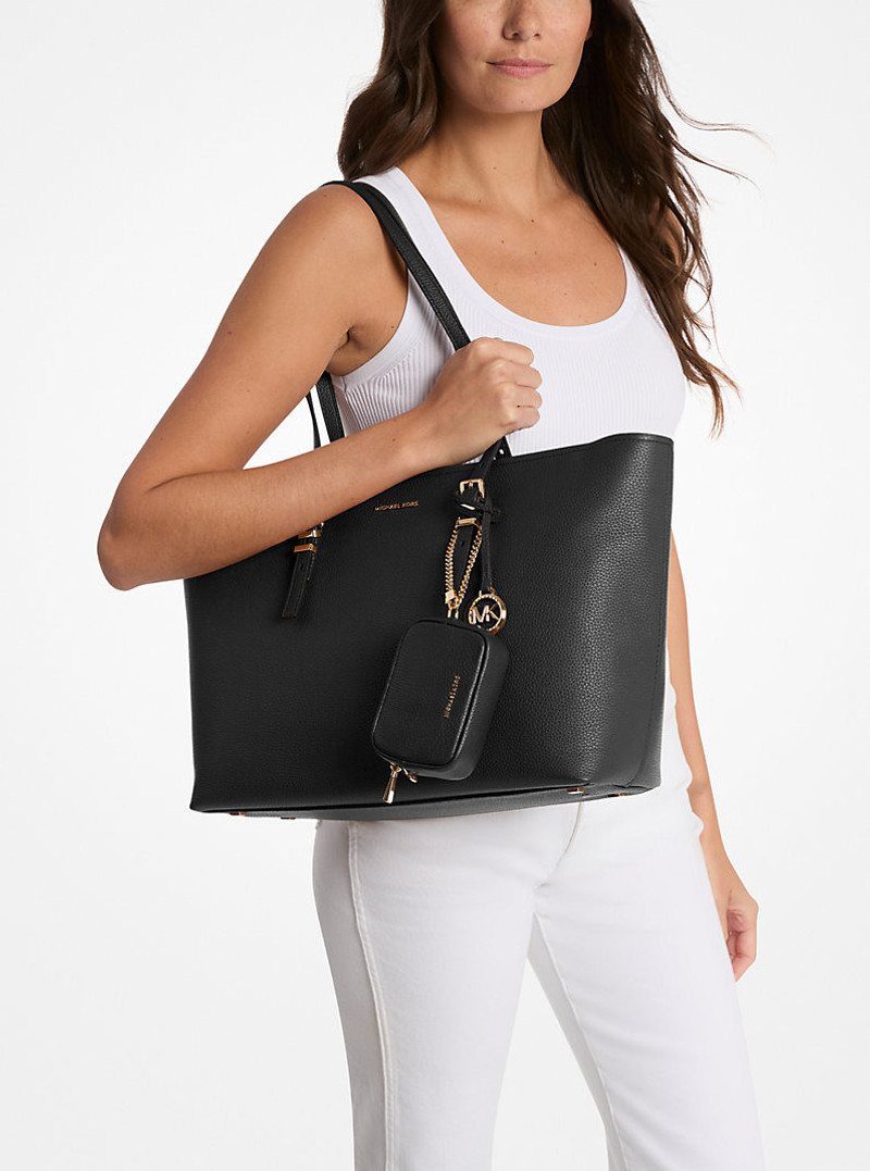 MICHAEL KORS Bryant Leather Bag Charm outlook