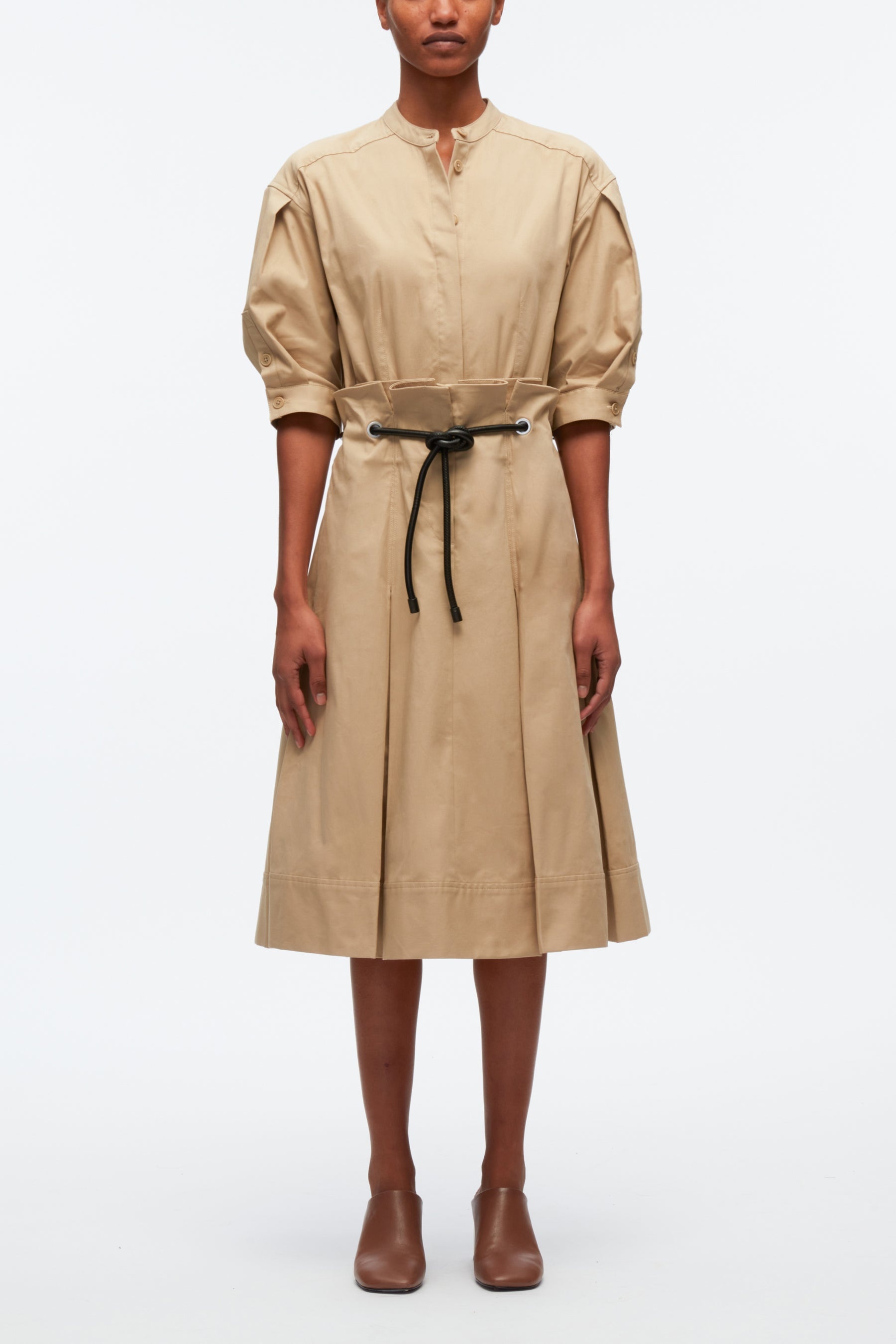 Origami Shirt Dress - 1