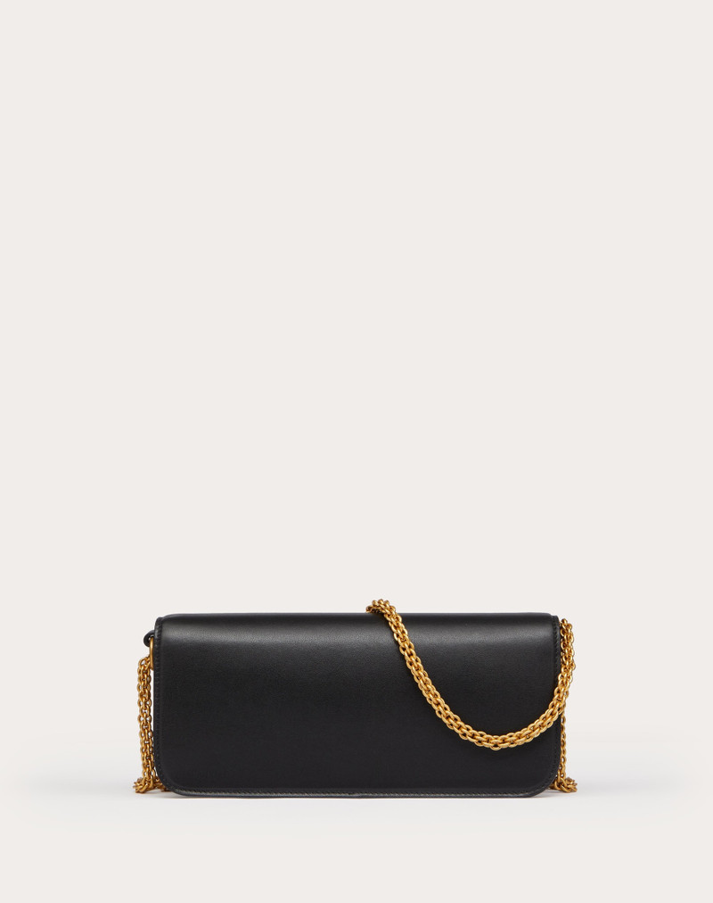 VALENTINO GARAVANI LOCÒ CALFSKIN SHOULDER BAG 3