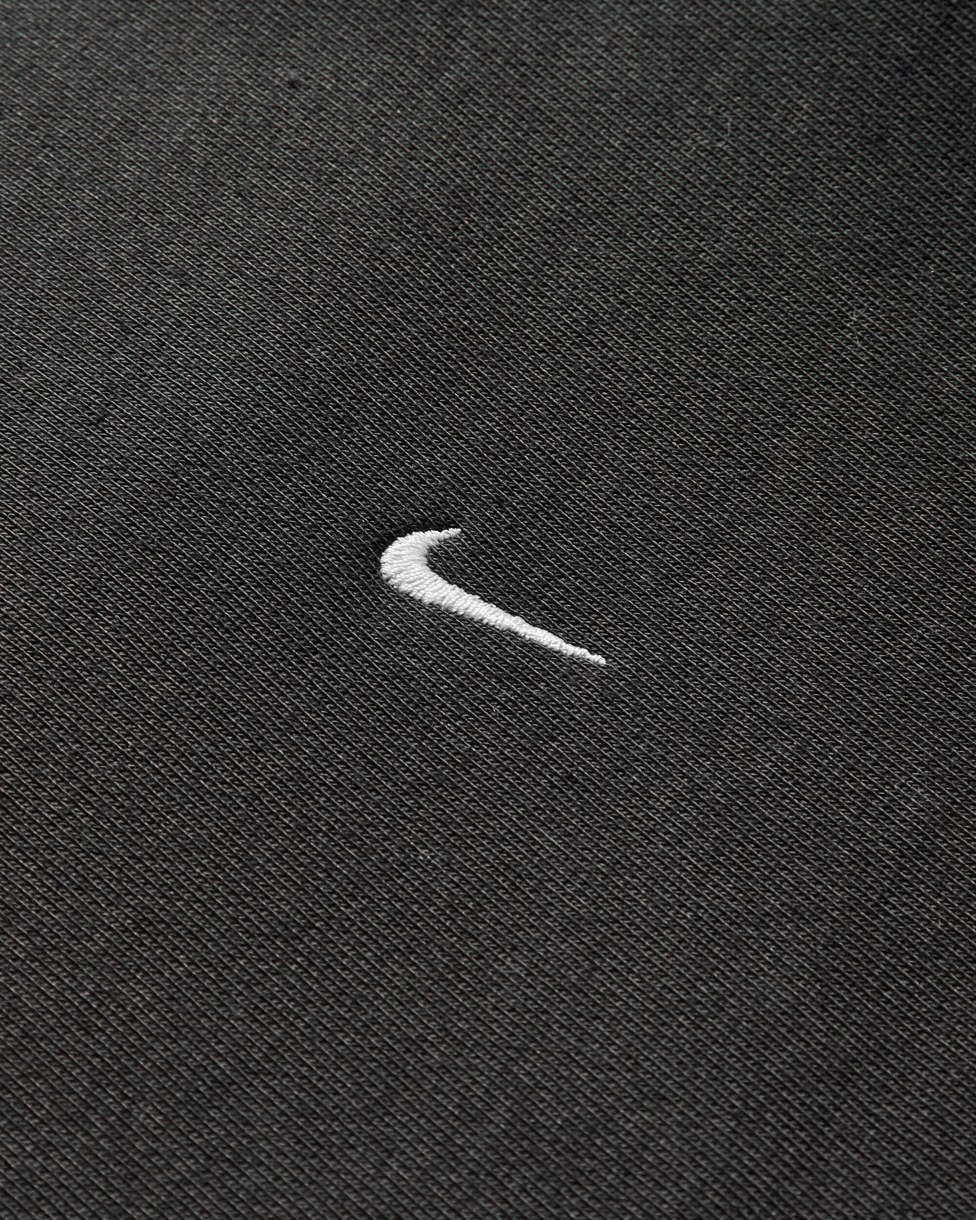 Men's Solo Swoosh Hoodie Black - 3