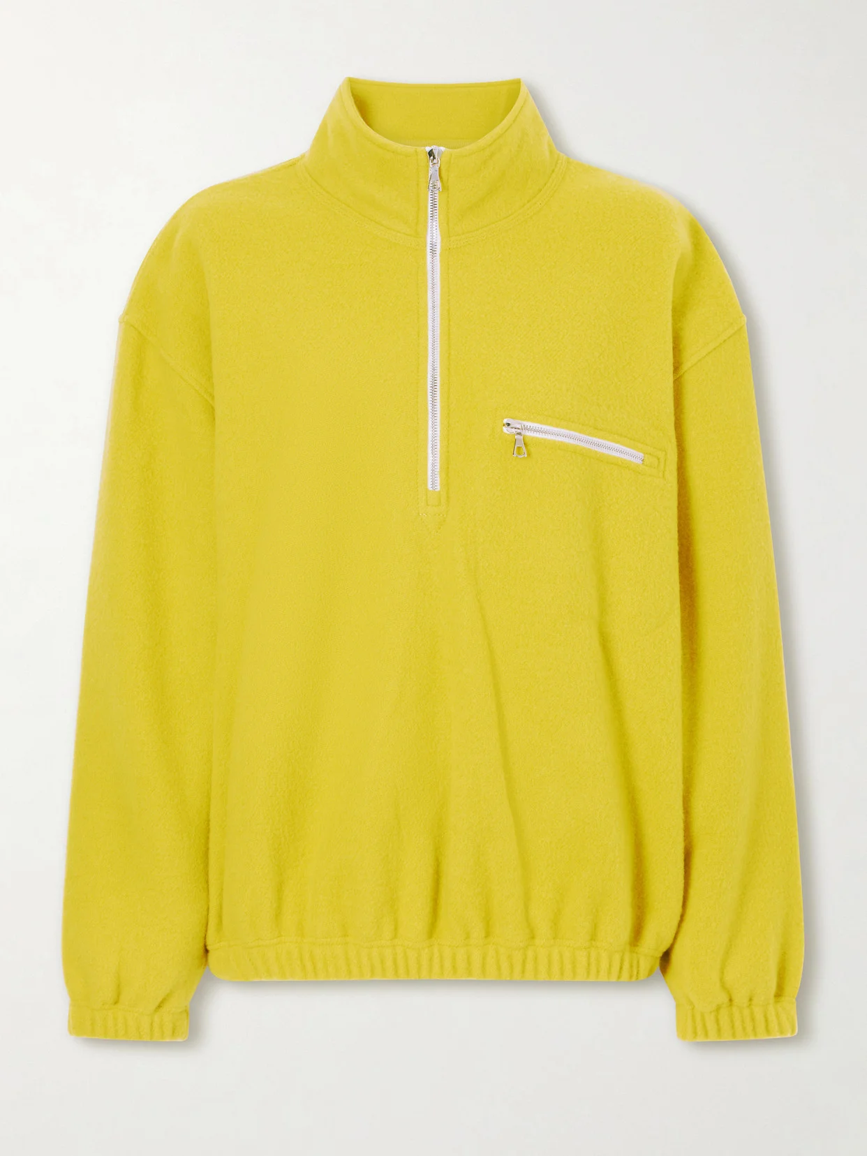 Polar Wool-fleece Half-zip Sweatshirt - 1