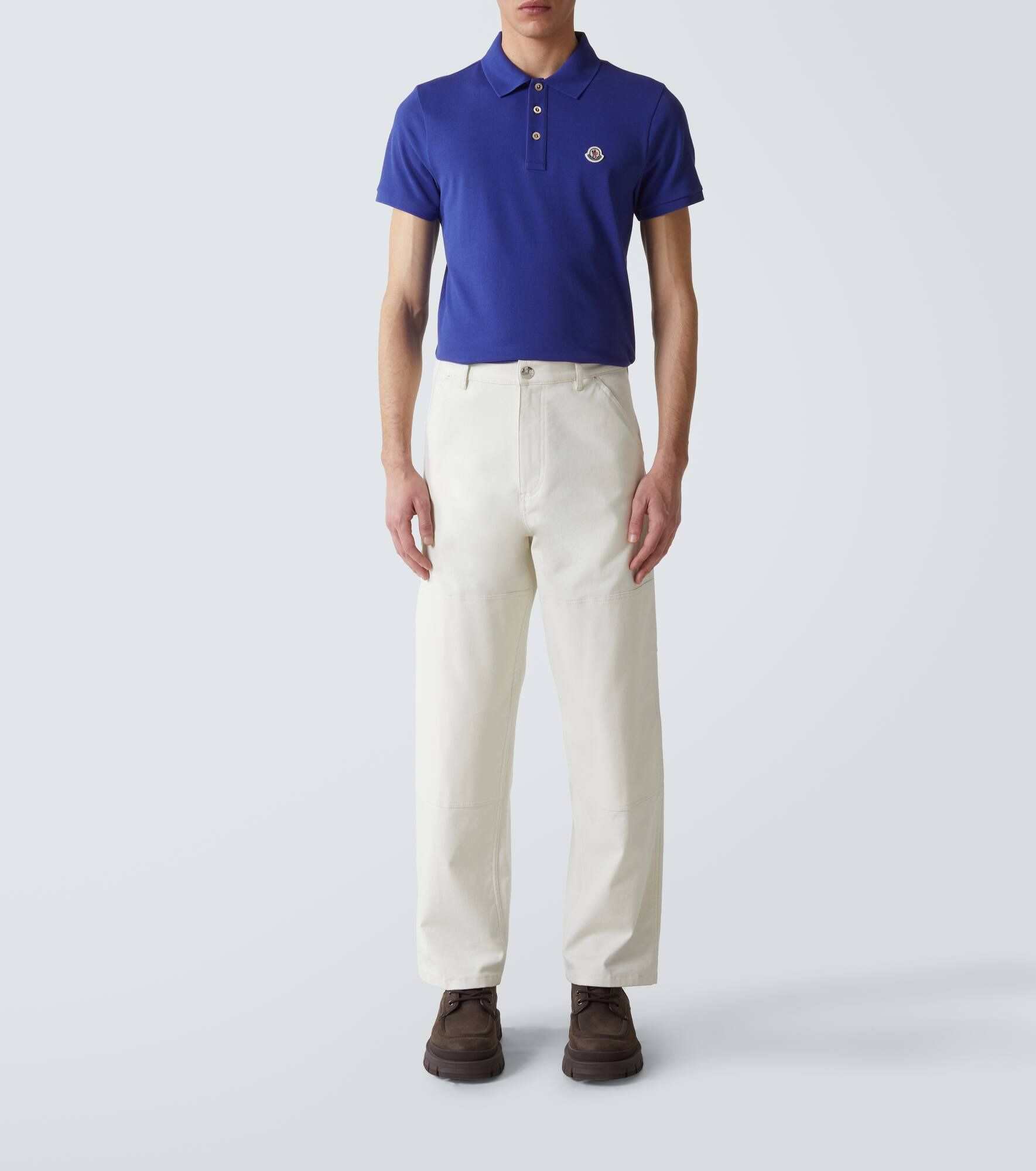 Logo cotton polo shirt - 2