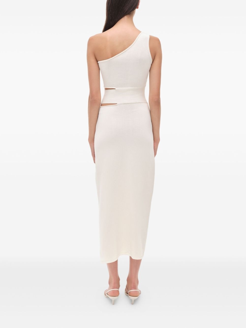 Aurelia one-shoulder cut-out midi dress - 4