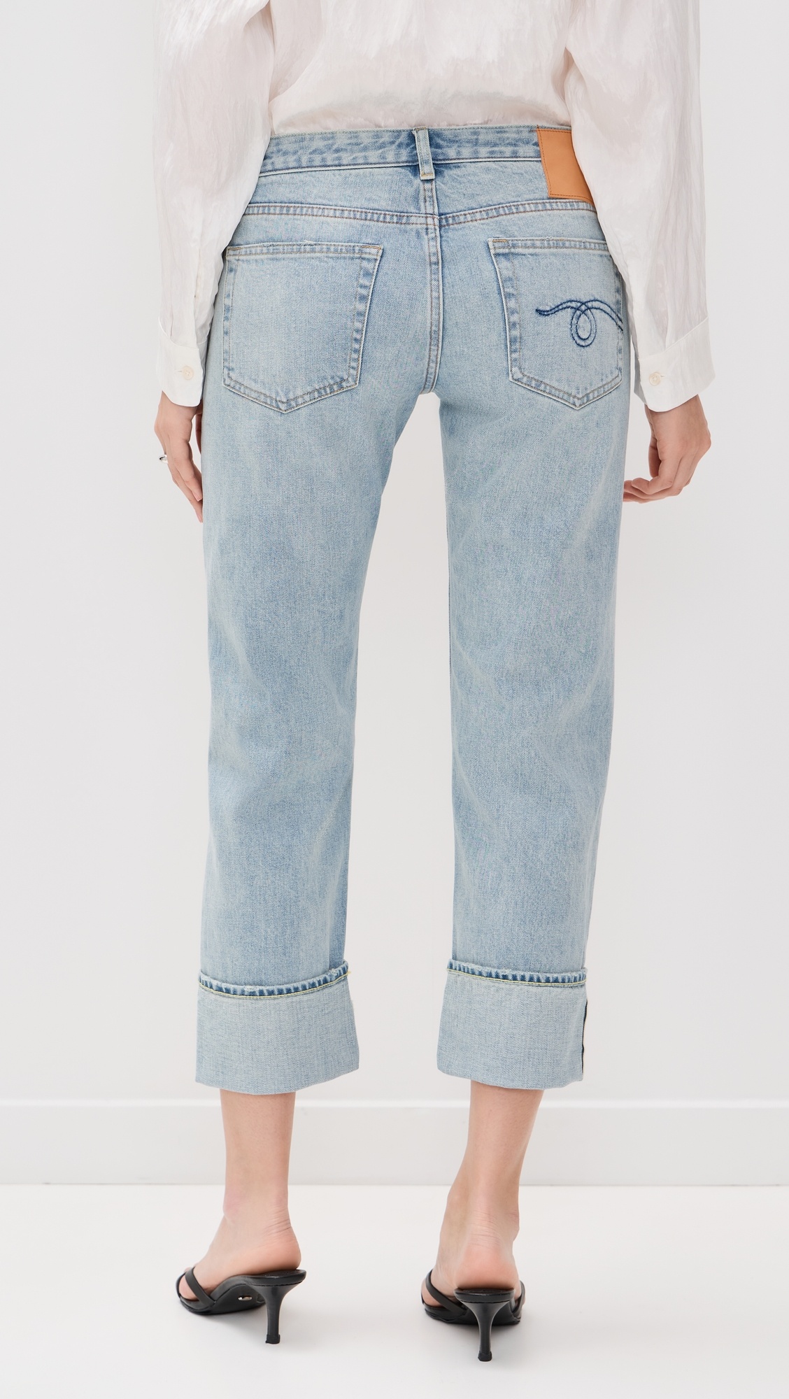 Cuffed Boy Straight Jeans - 2
