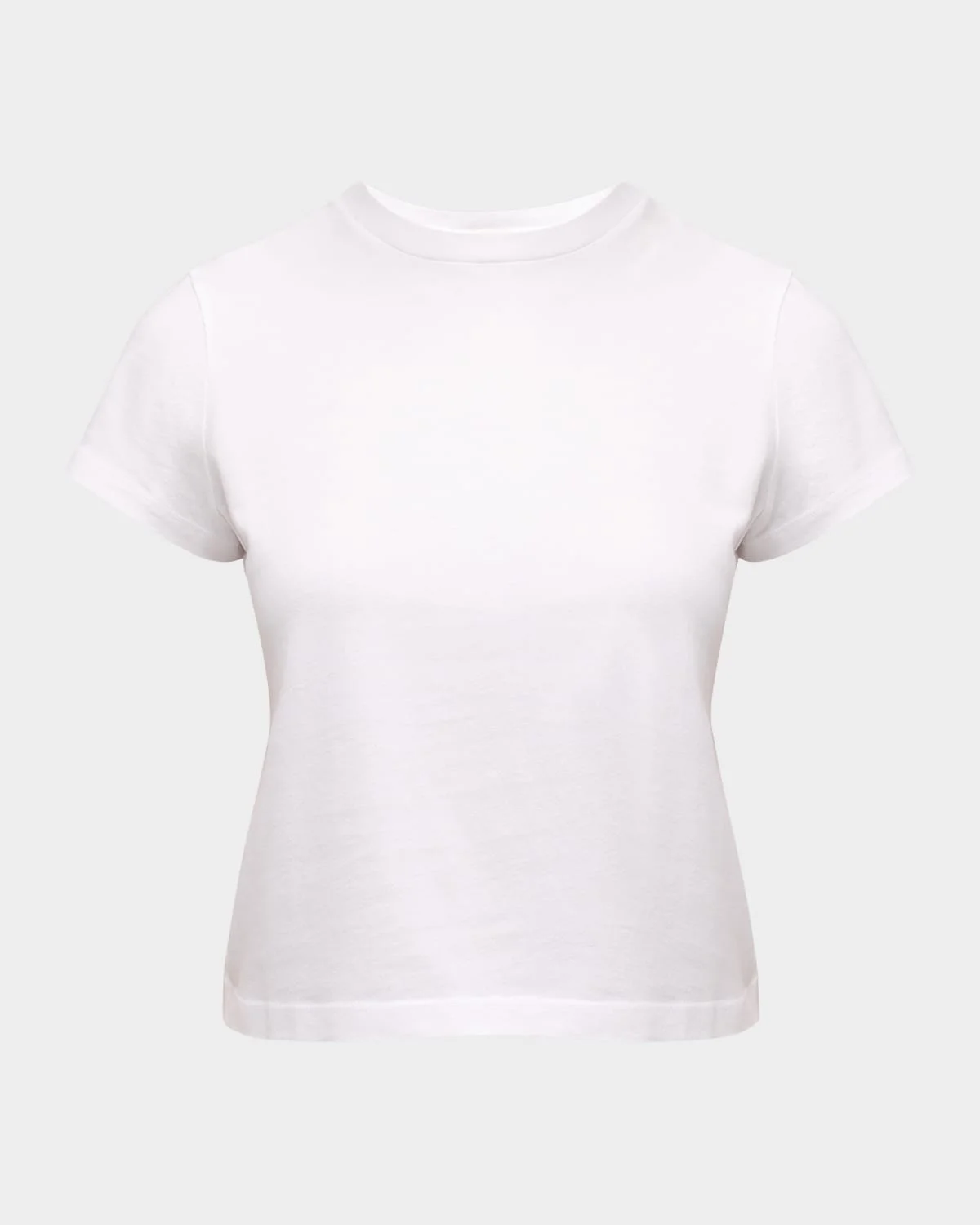 Adine Cropped Short Sleeve Tee - 1