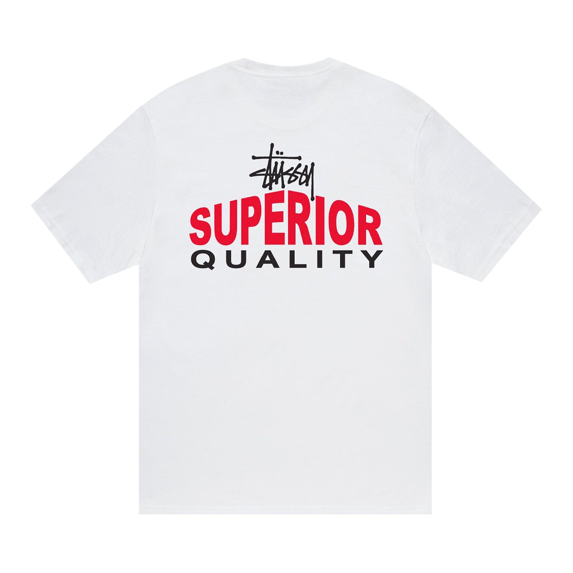 Stussy Superior Quality Tee 'White' - 2