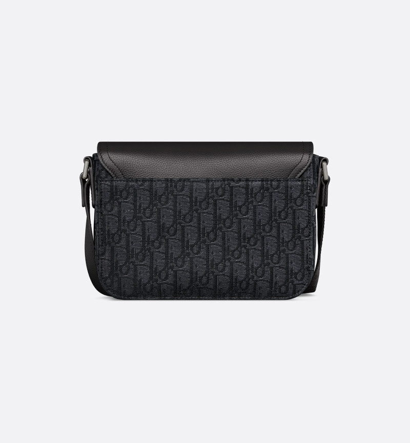 Small Saddle Messenger Bag with Flap 5