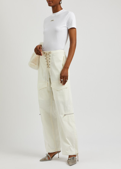 Dion Lee Hiking cotton-blend cargo trousers outlook