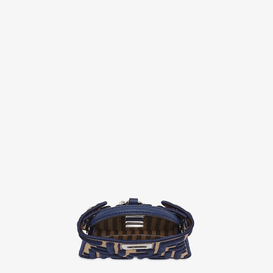 Blue FF canvas charm - 3