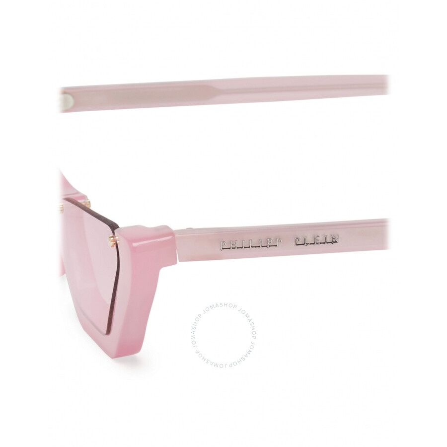 Philipp Plein Rachy Pink Raspberry. Cat Eye Ladies Sunglasses 000-WES0069-PTE003N-IUZG - 4