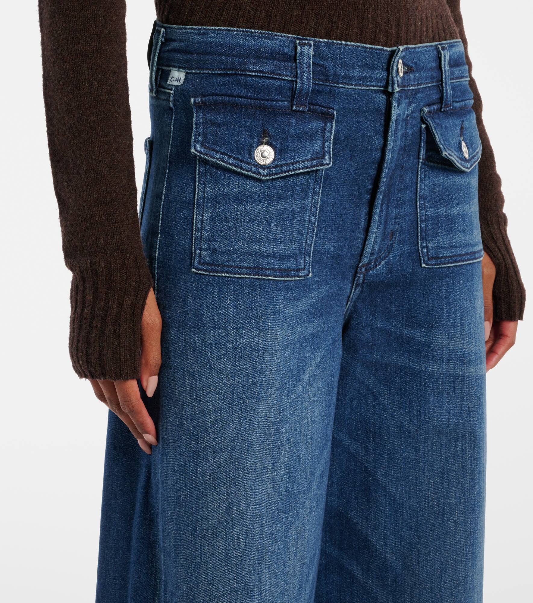 Raven wide-leg jeans - 4