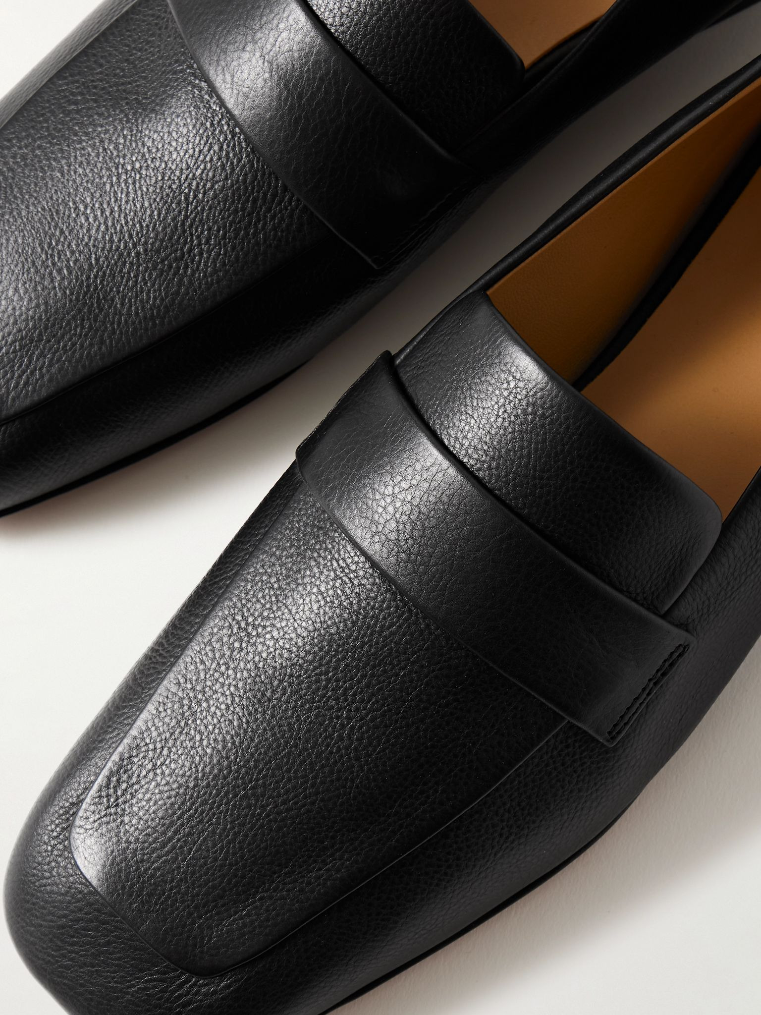 Leather loafers Black - 4