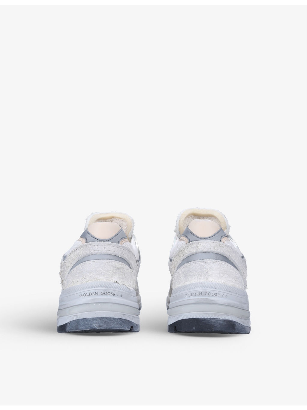 Men’s Dad-Star leather and mesh low-top trainers - 4