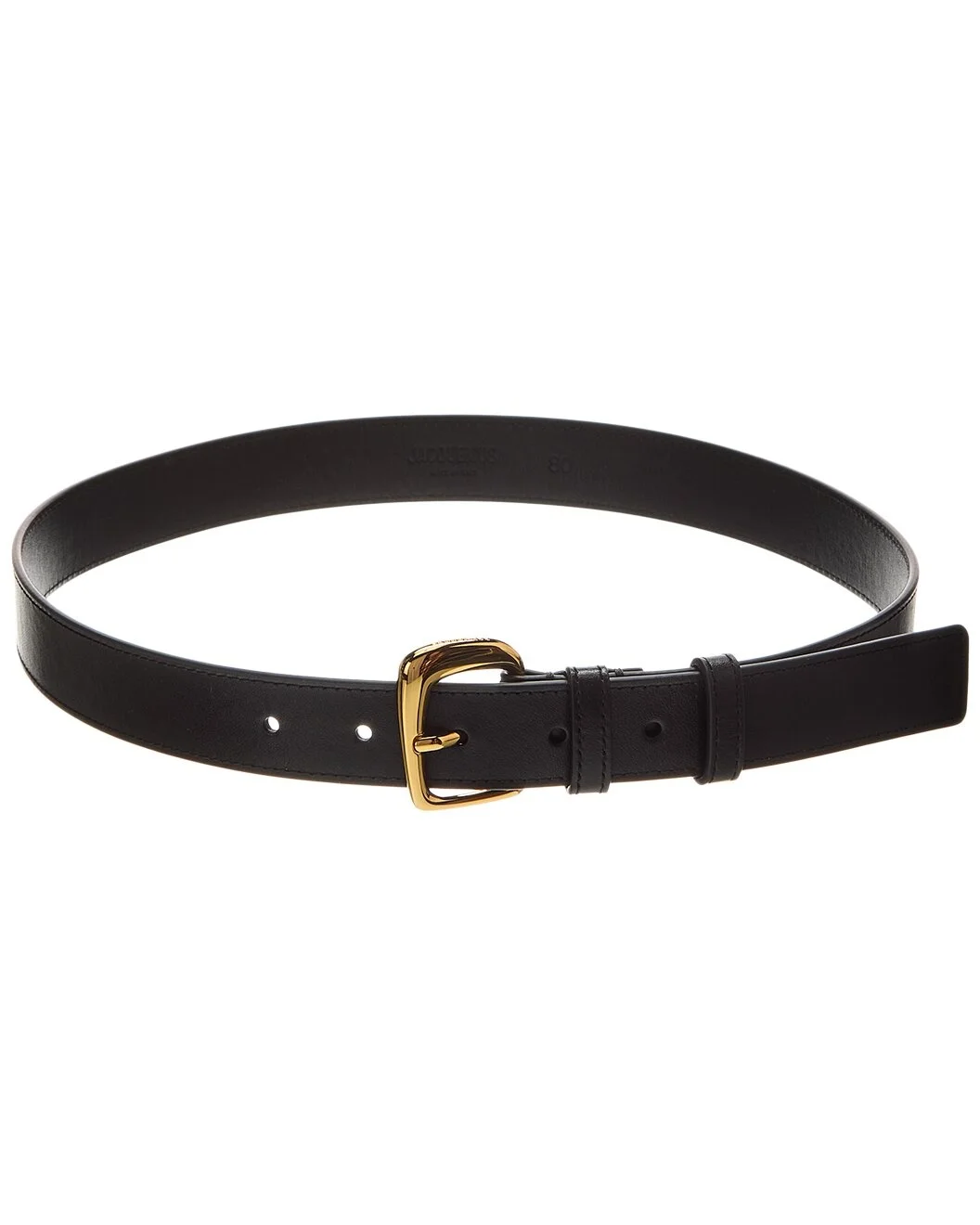 Jacquemus La Ceinture Ovalo Leather Belt - 1