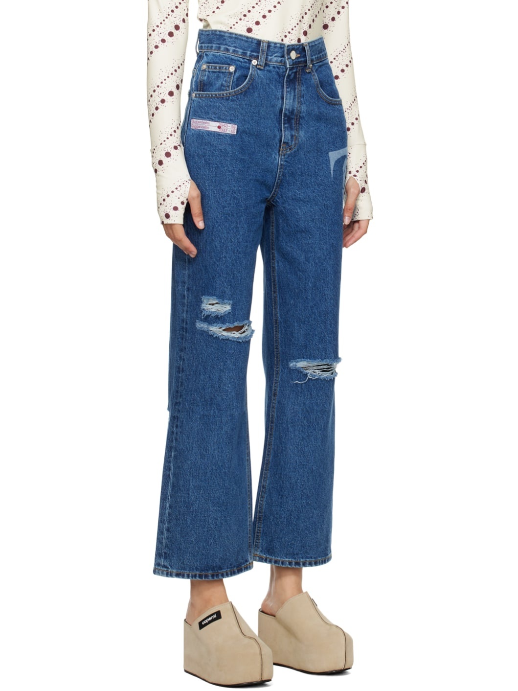 Blue Guggenheim Jeans - 2