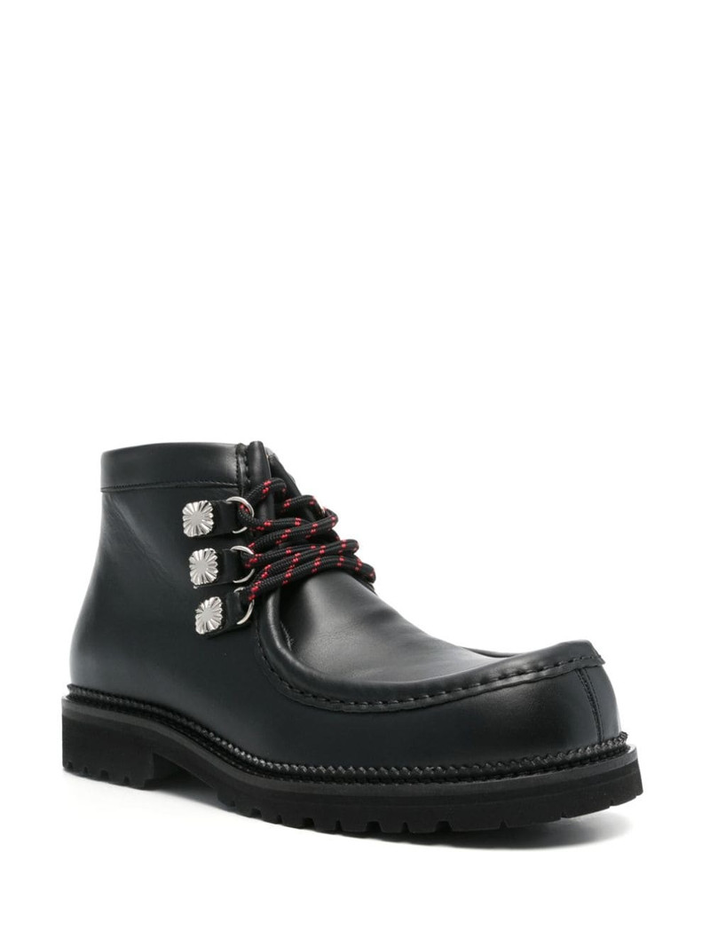 TOGA VIRILIS lace-up ankle boots outlook