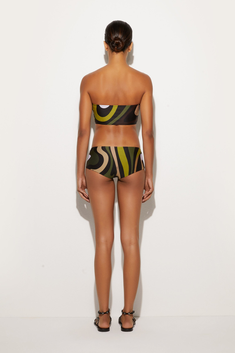 MARMO PRINT BANDEAU BIKINI TOP 4