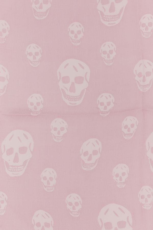 ALEXANDER MCQUEEN Printed Silk Foulard - 3