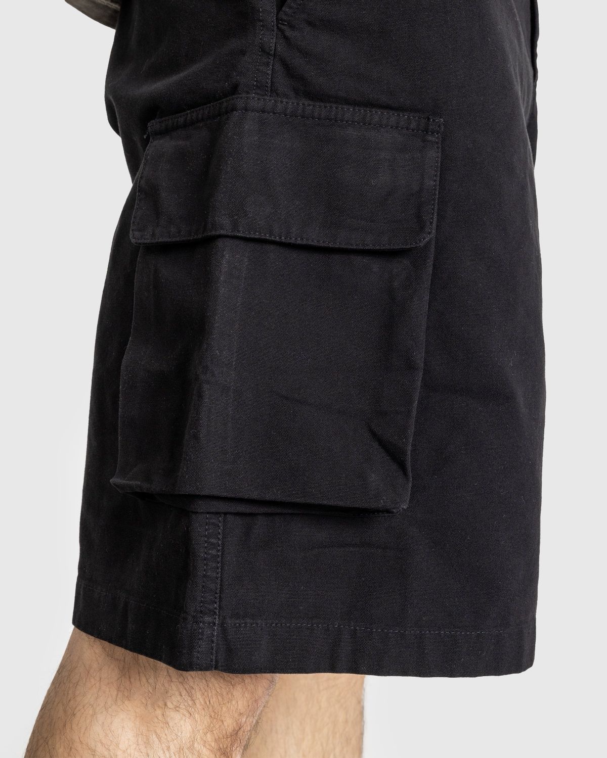 パンツ OUR LEGACY mount shorts Black canvas s Our Legacy - Mount Shorts Black Canvas