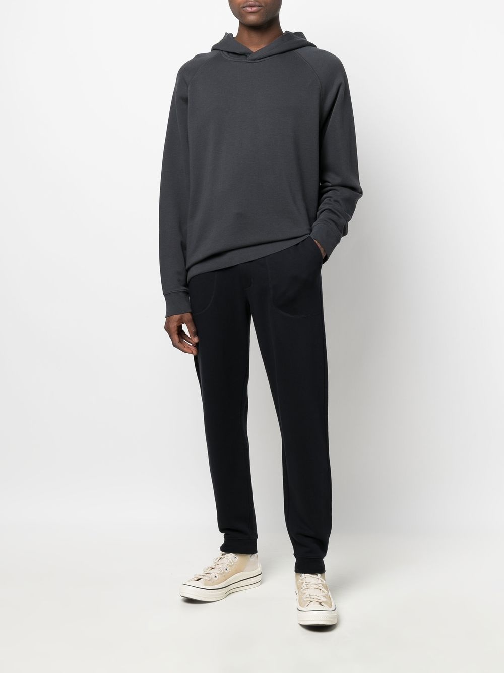 Popover cotton hoodie - 2