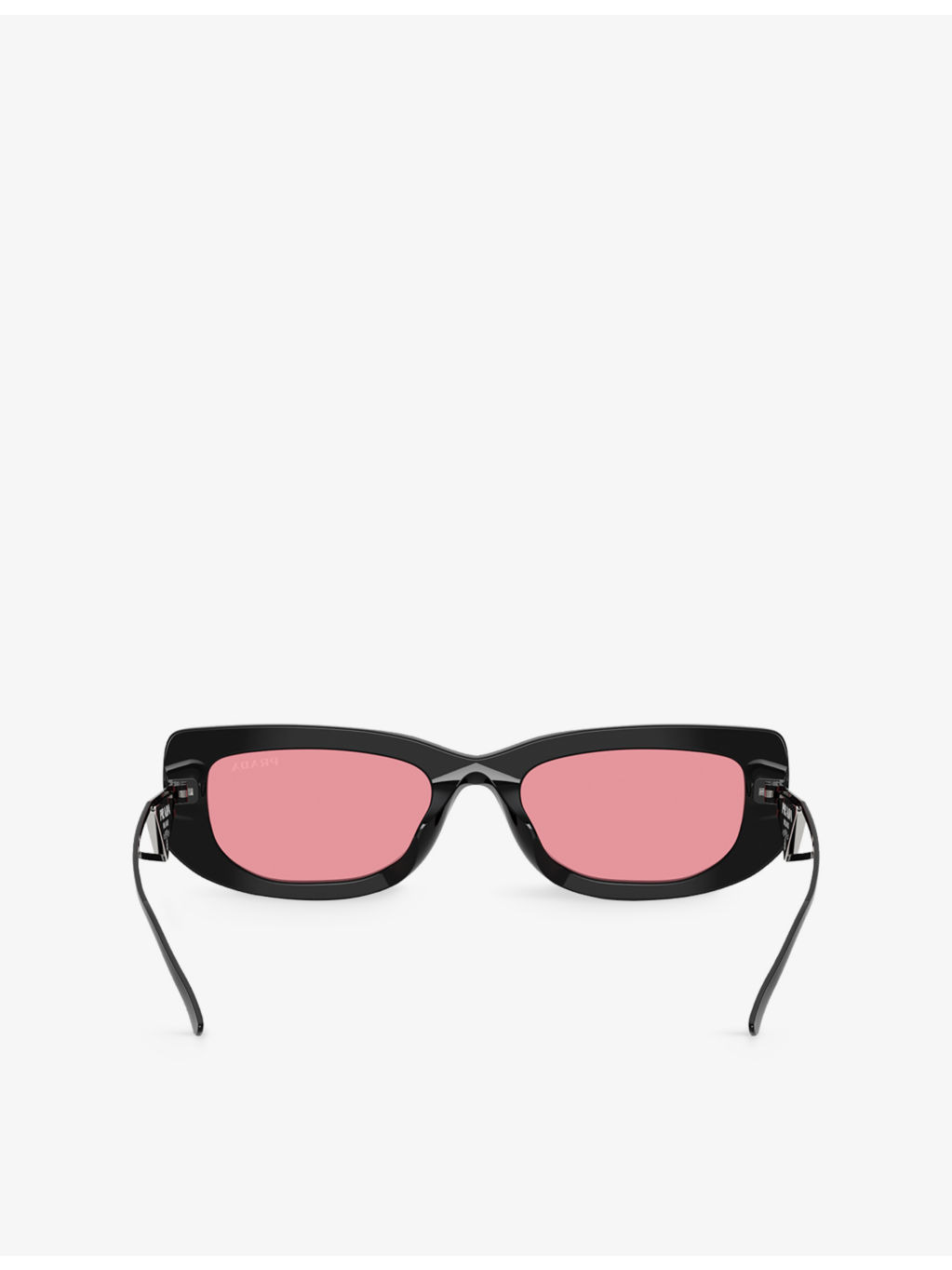 PR 14YS strawberry-lens rectangle-frame acetate sunglasses - 4