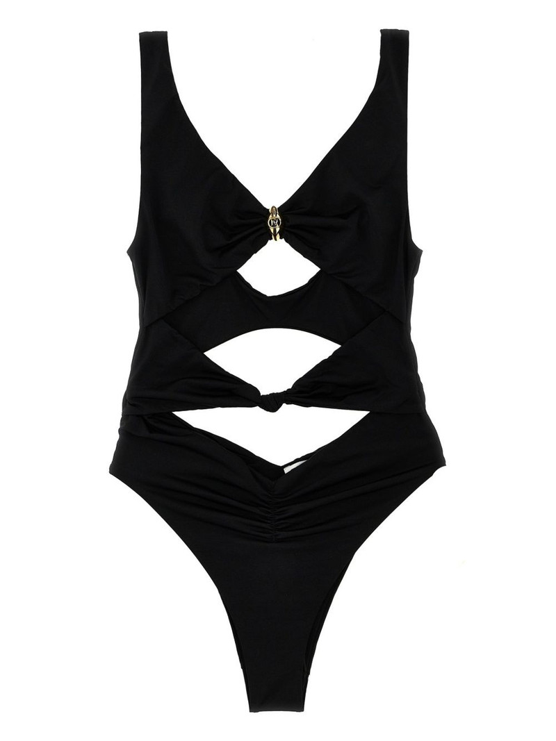 knot-detail swimsuit 1